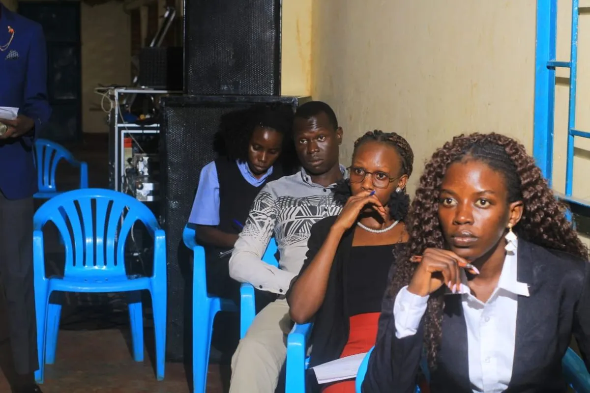 Participants seated during a training session